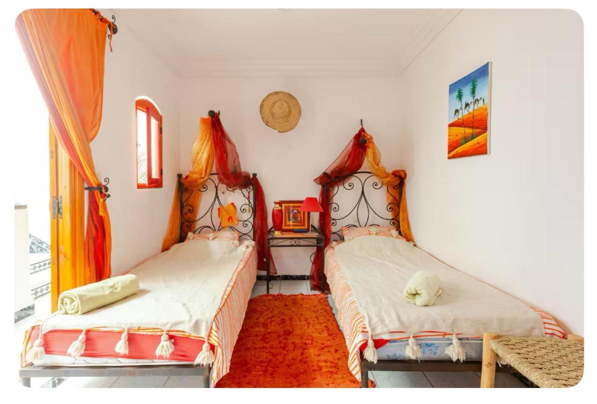 Maison Riad Traditionnel Idealement Situe A Marrakech Marrákes Kültér fotó
